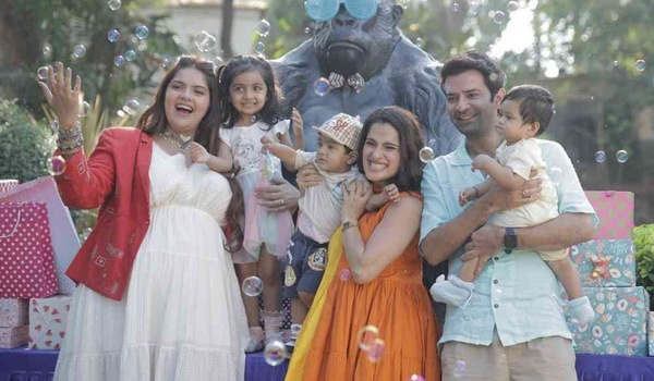 Anjali Anand, Priya Bapat, and Barun Sobti in Raat Jawaan Hai