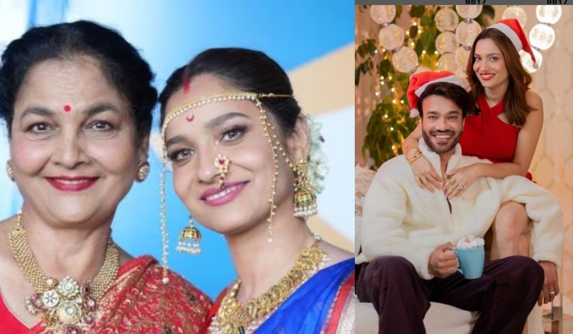 Bigg Boss 17- Ankita Lokhnade’s mother Vandana Lokhande reacts to the ‘trying-to- slap’ incident between Vicky Jain and her daughter