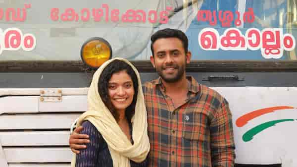 Anna Ben and Arjun Ashokan in a still from Thrishanku