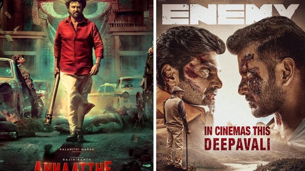 Annaatthe vs Enemy at Deepavali box office in Tamil: Here's the run time of both the films