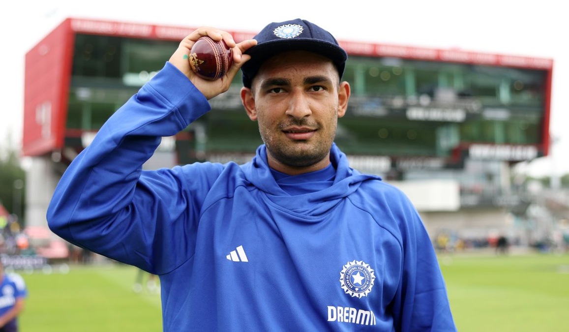 Anshul Kamboj gets maiden Test cap ahead of Manchester Test against England