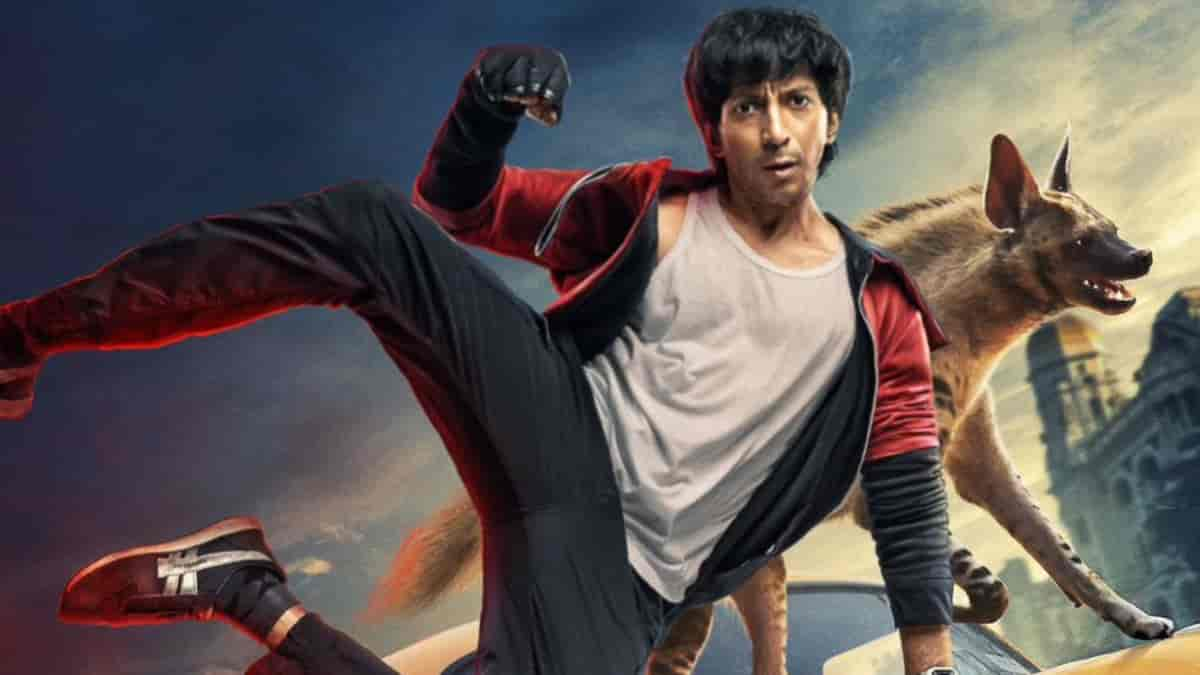 Lakadbagga teaser poster: Anshuman Jha is on a mission with a hyena