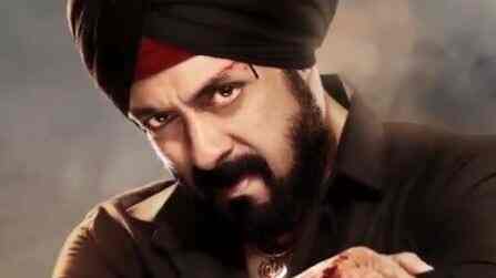 Salman Khan is a furious sardaar in his character poster from Antim