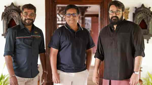 Antony Perumbavoor, Jeethu Joseph and Mohanlal