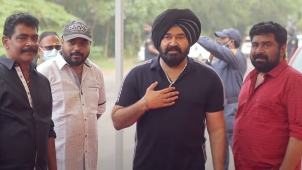 Antony Perumbavoor, Vysakh, Mohanlal and Udaykrishna