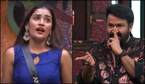 Bigg Boss Malayalam 7: Mohanlal teaches Anumol to render iconic Manichitrathazhu dialogues in ‘Karuthamma’ style, with amusing results