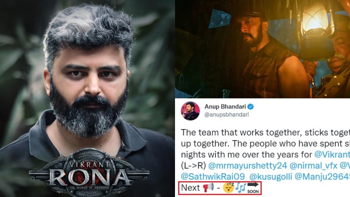 Vikrant Rona director hints at the next major update through emojis and guess what the netizens gues