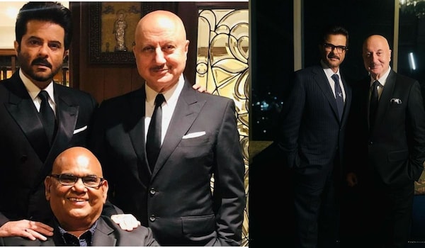 Friendship Day 2023: Anupam Kher drops a picture of him and Anil Kapoor, while missing Satish Kaushik a little extra