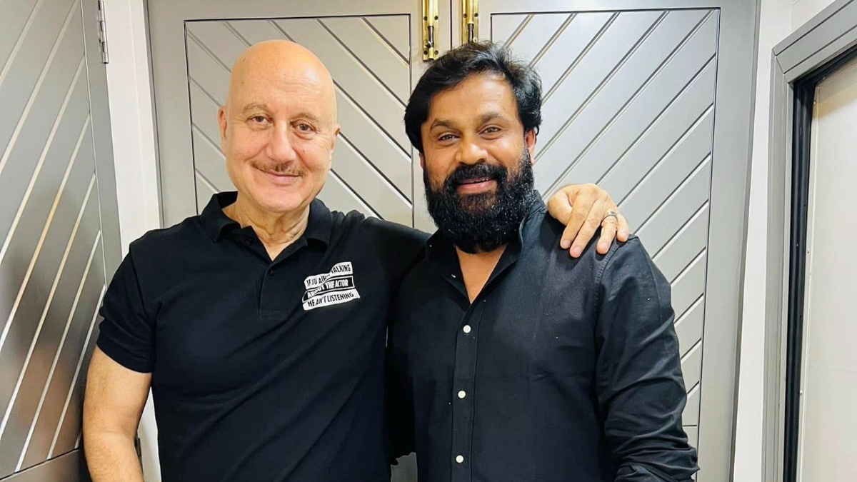 The Kashmir Files’ Anupam Kher joins Dileep’s Voice of Sathyanathan, says he ‘loved the story’