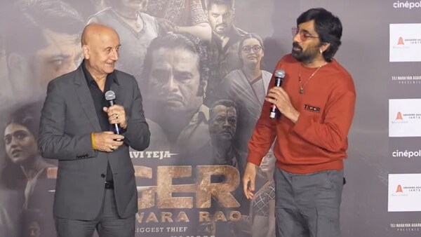 Tiger Nageswara Rao: Anupam Kher apologises to Ravi Teja over regretful incident from the past