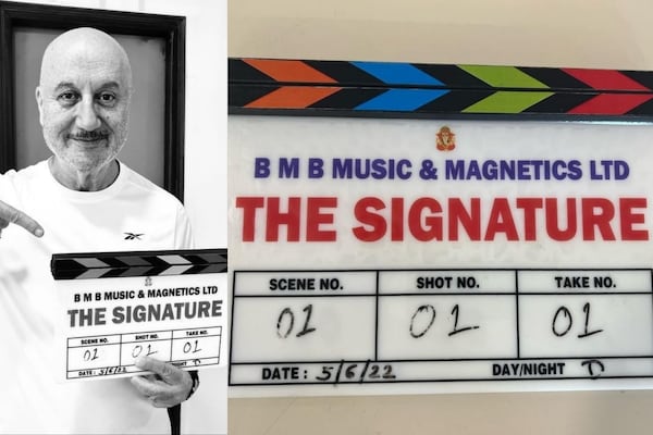 The Signature: Anupam Kher unveils the title of his 525th film