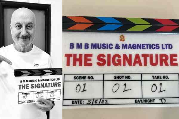 The Signature: Anupam Kher unveils the title of his 525th film