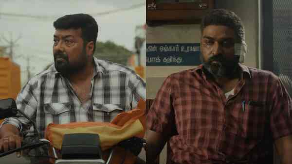 Anurag Kashyap and Vijay Sethupathi in Maharaja trailer.