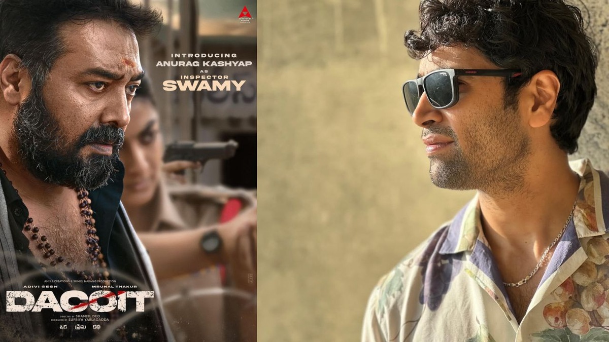 Dacoit: Anurag Kashyap makes Telugu debut with the Adivi Sesh biggie, first look out now
