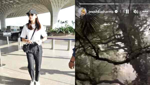 Not for Cannes, but for IPL 2023! Anushka Sharma arrives in Bangalore to cheer for her love Virat Kohli