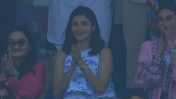 IND vs AUS final: Anushka Sharma roots for husband Virat Kohli as he scores 50 runs
