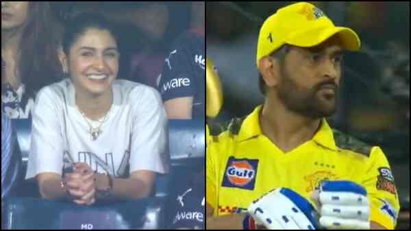 'They love him': Anushka Sharma agrees with fans cheering for MS Dhoni at CSK vs. RCB's IPL 2023 match