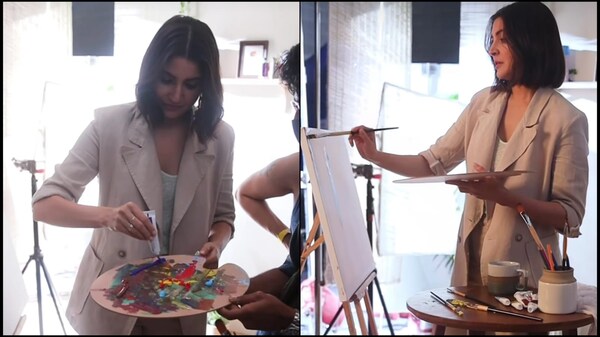 Fans compare Anushka Sharma’s art to Anil Kapoor’s popular Majnu Bhai painting