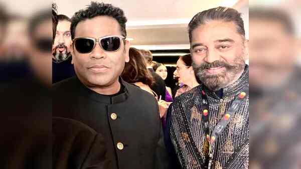 AR Rahman and Kamal Haasan/Twitter