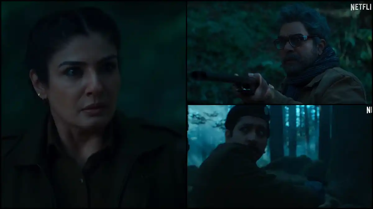 Aranyak trailer: Raveena Tandon starrer cop drama to uncover some mysterious secrets of Sironah woods