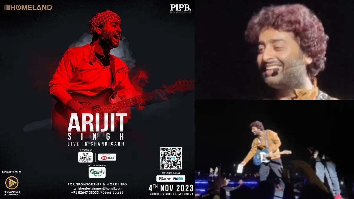 Fan gifts Arijit Singh a passbook during Chandigarh concert; here’s how he responds | Watch viral video