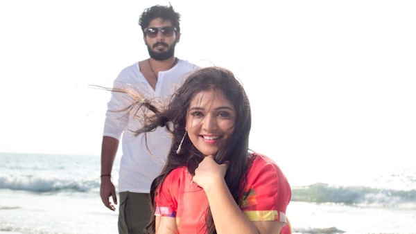 Prajwal Devaraj and Priyanka Thimmesh in a still from the film