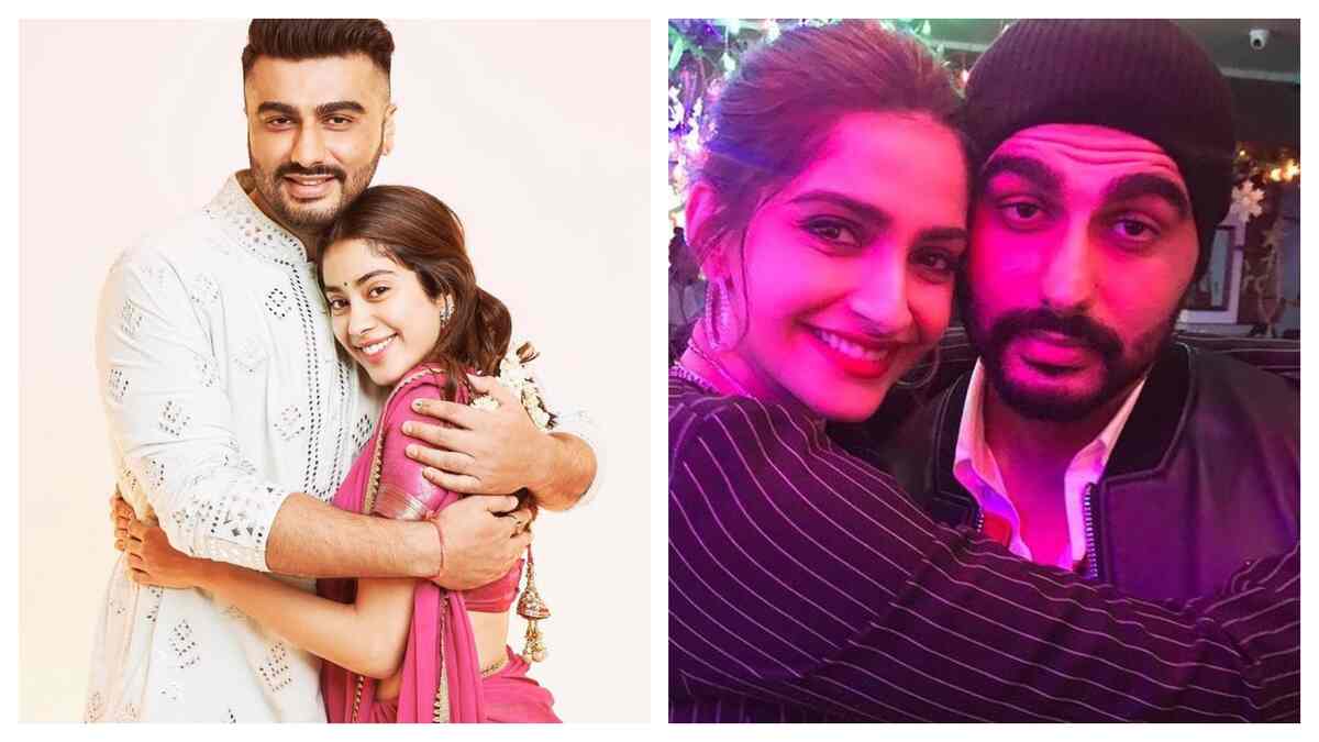 Janhvi Kapoor and Sonam Kapoor have sweet messages for Arjun Kapoor on his birthday