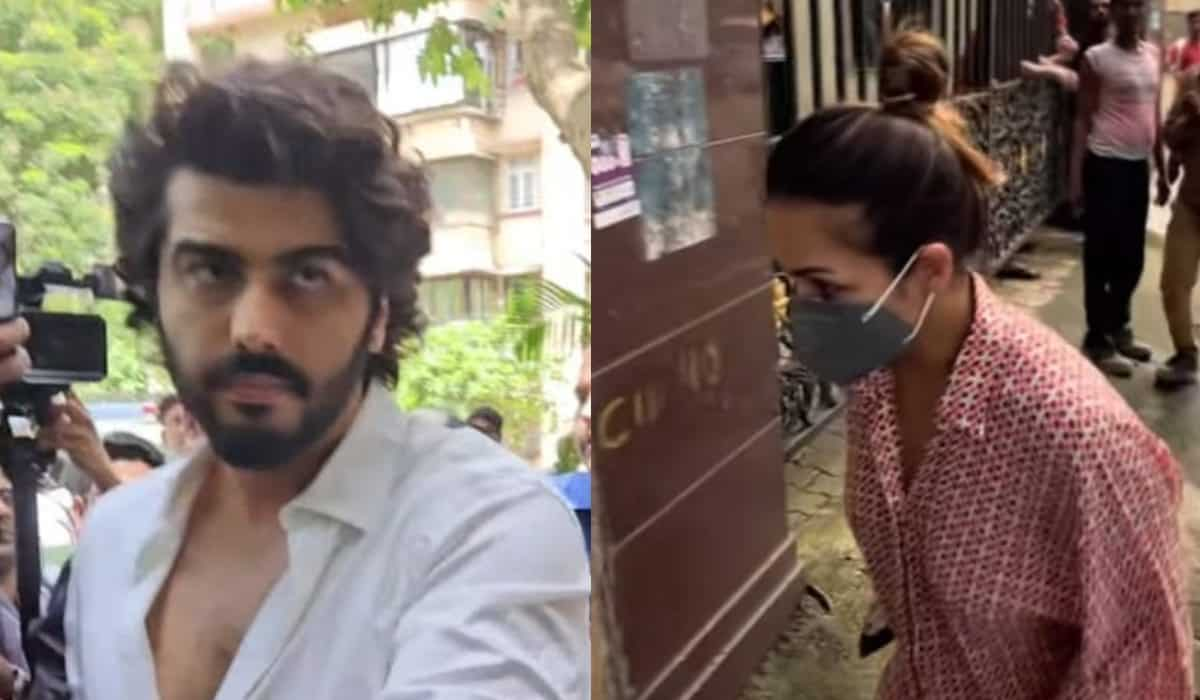 Arjun Kapoor and Malaika Arora reach latter's mom's residence as actress's father dies by suicide | Watch