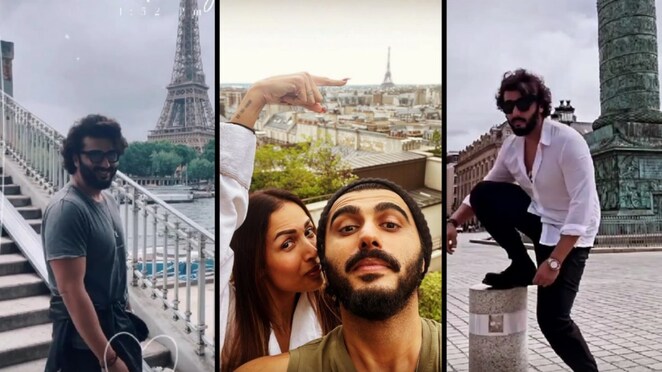 In Pics: Arjun Kapoor and Malaika Arora enjoy their vacation in the City of Love