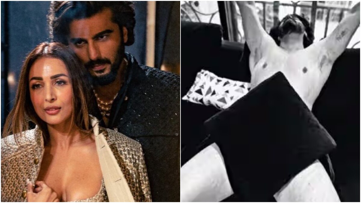 Malaika Arora Sex Videos - Arjun Kapoor gets trolled as Malaika Arora drops a semi-nude photo of him,  actor reacts with a cryptic post