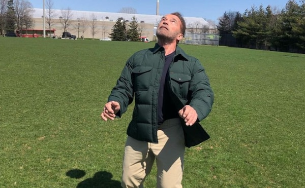 Arnold Schwarzenegger shares heartfelt video on completing 40 years as