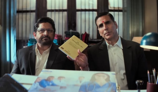 Arshad Warsi and Akshay Kumar in Jolly LLB 3