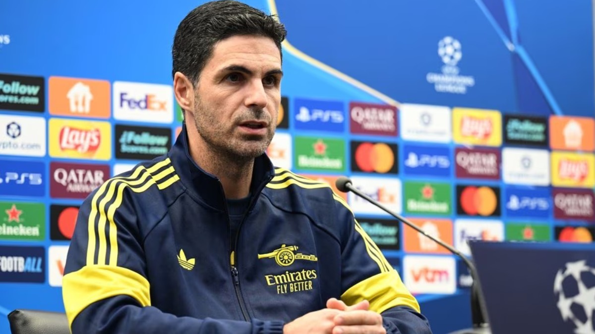 Arteta reveals Arsneal are in “dangerous” sitaution after Rice gets ruled out of fixture against Club Brugge