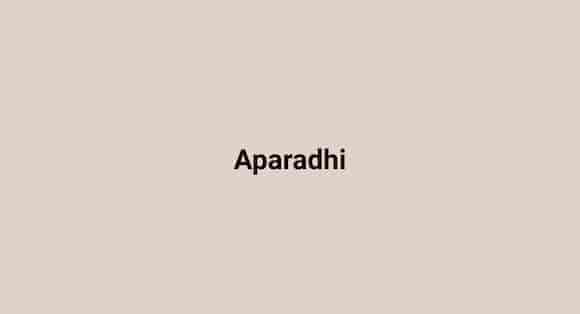 Aparadhi