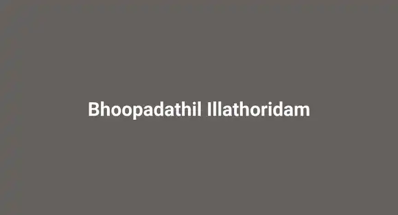 Bhoopadathil Illathoridam