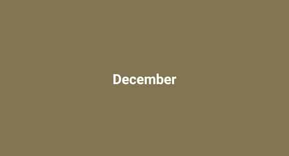 December