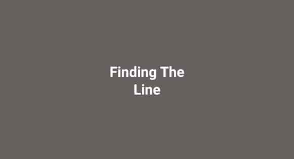 Finding The Line 