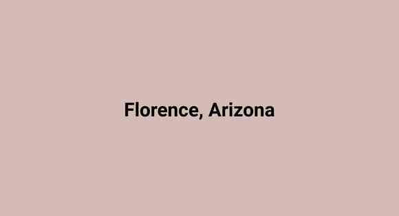 Florence, Arizona