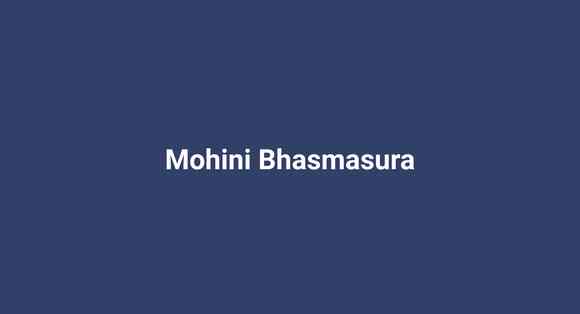 Mohini Bhasmasura