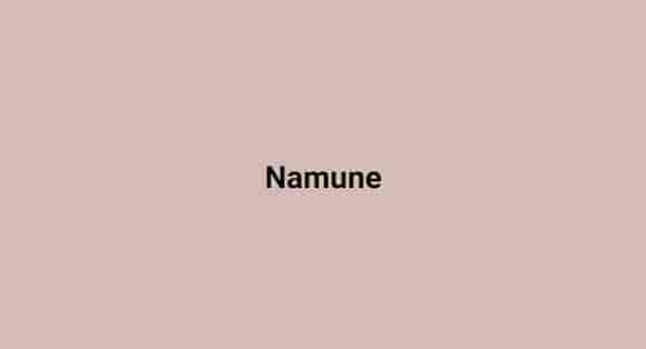 Namune