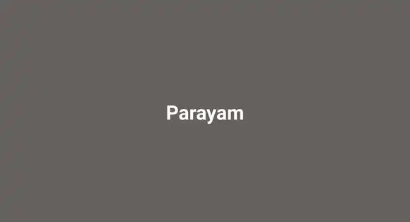 Parayam