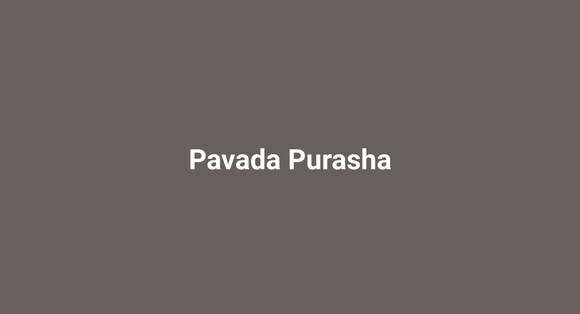 Pavada Purasha