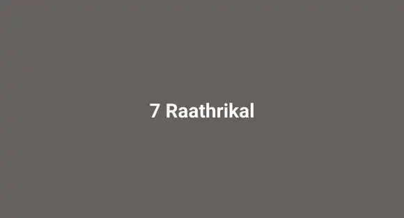 7 Raathrikal