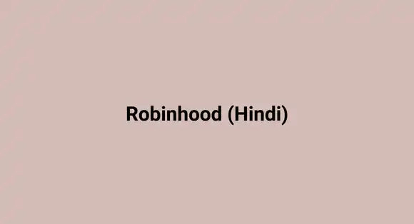 Robinhood (Hindi)