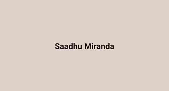 Saadhu Miranda