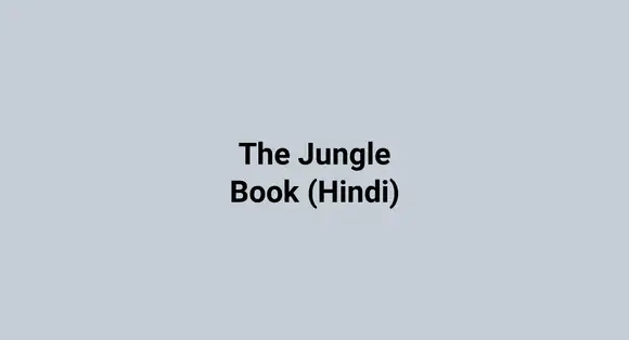 The Jungle Book (Hindi)