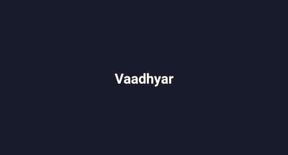 Vaadhyar