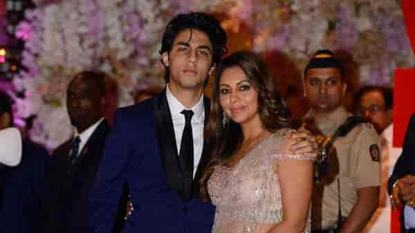 Aryan Khan and Gauri Khan