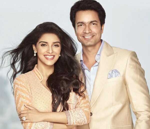 Asin with her husband Rahul