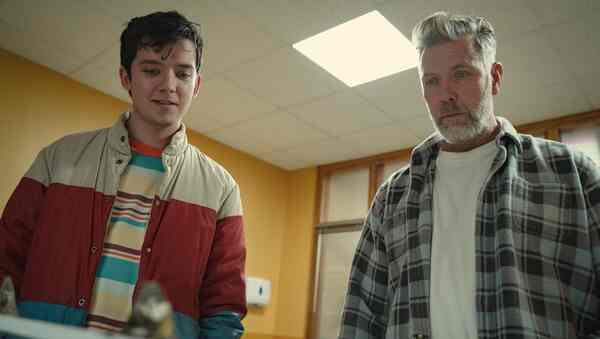 Asa Butterfield and Mikael Persbrandt | Netflix